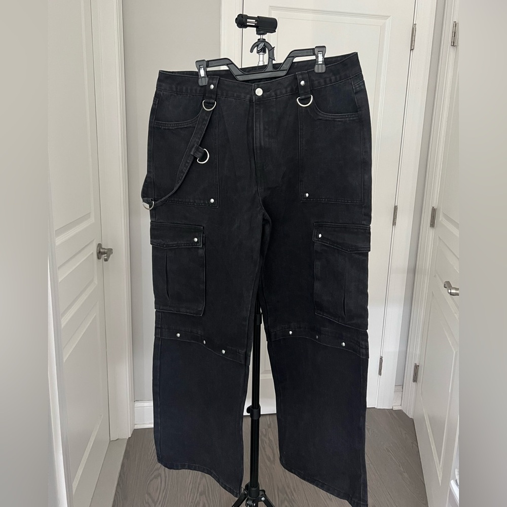 Fashion Nova Black Boyfriend Jeans